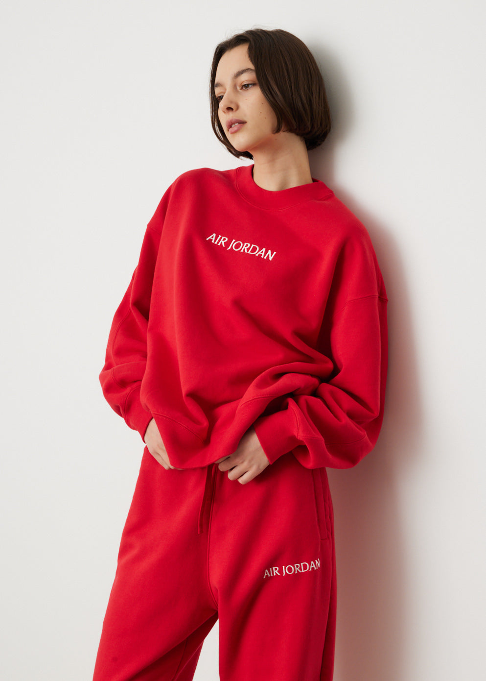 Air Jordan Fleece Crewneck Sweatshirt for Men - Comfortable & Stylish Casual Wear for Gym, Running, and Everyday Outfits