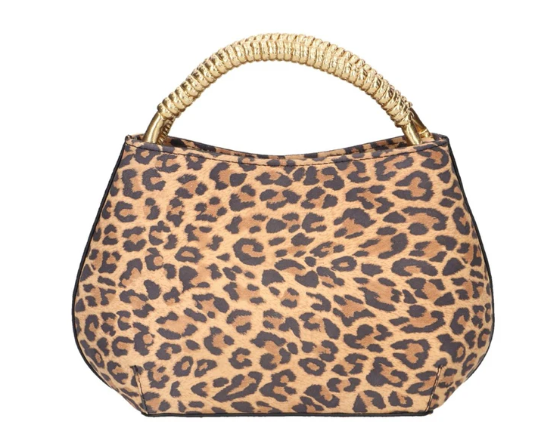 UNISA ZADI Leopard Print Clutch Bag for Women - Stylish Animal Print Evening Purse - Perfect for Parties, Weddings & Night Out
