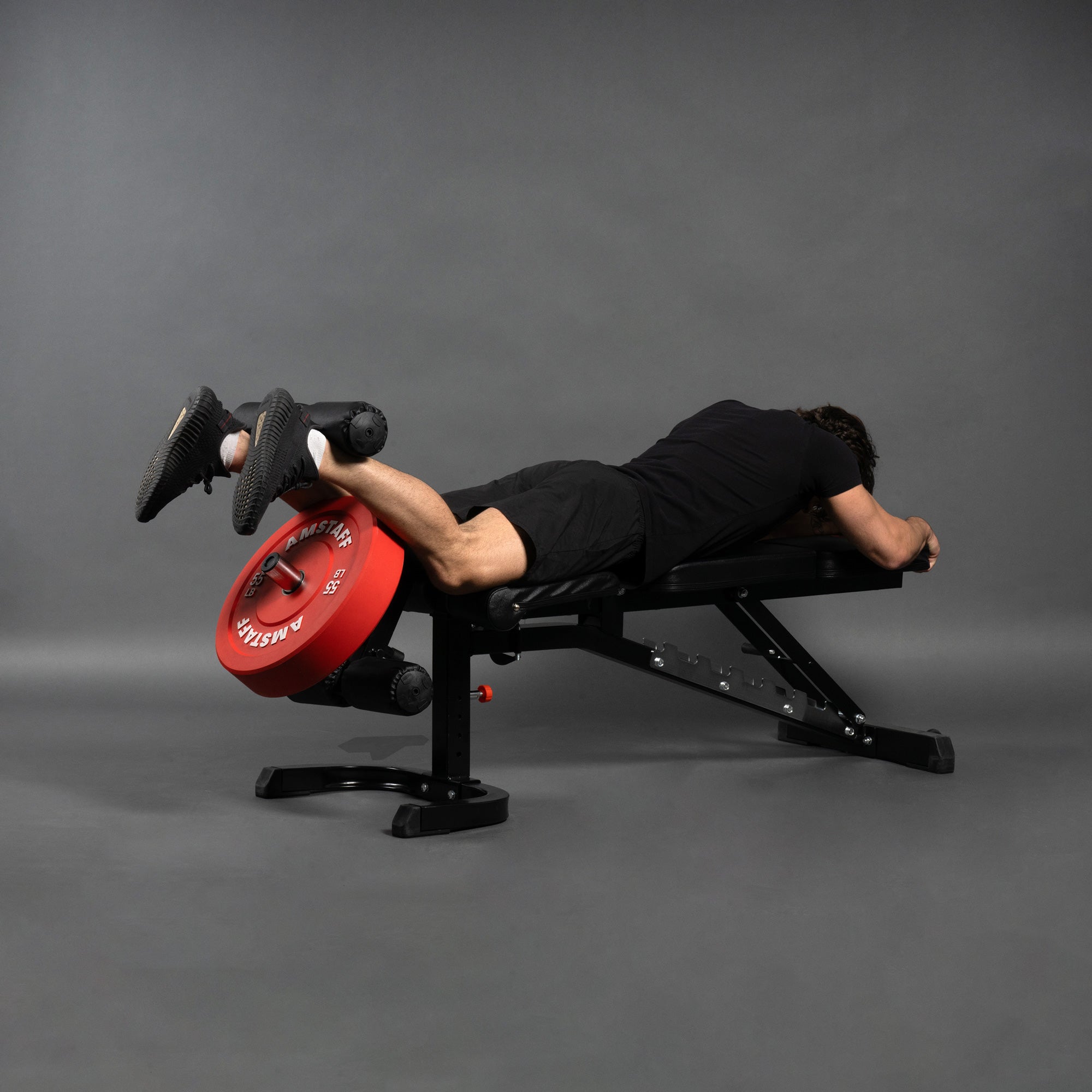 TB011B Leg Extension and Leg Curl Machine Attachment for Home Gym - Compatible with Most Workout Benches - Perfect for Leg Day Exercises and Strength Training