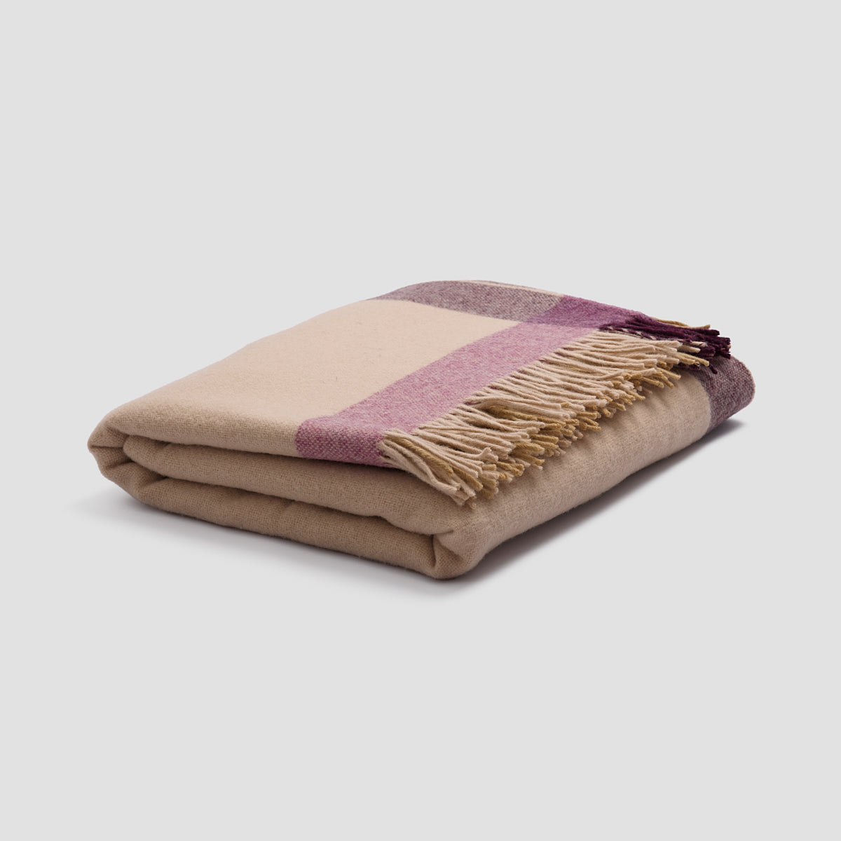 Premium Moorland Border Wool Blanket - Soft & Warm Handmade Throw for Sofa, Bed & Travel - Cozy Home Decor & Camping Essential
