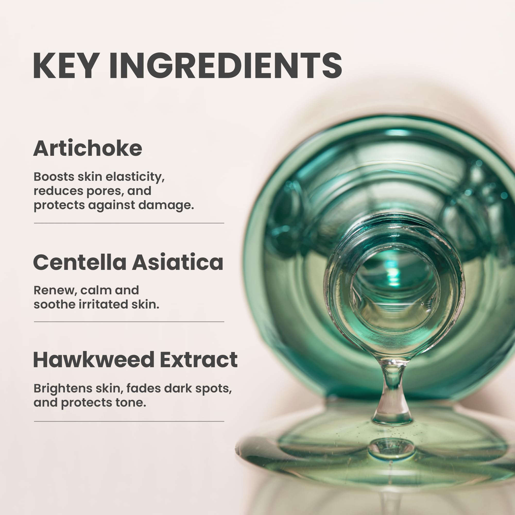 AXIS-Y Artichoke Intensive Skin Barrier Ampoule - Hydrating & Soothing Serum with Centella Asiatica, Licorice & Aloe for Sensitive Skin & Irritation Relief - Vegan Korean Skincare (1.01 fl oz) - Perfect for Dry Skin, Redness Reduction & Nighttime Repair Routine