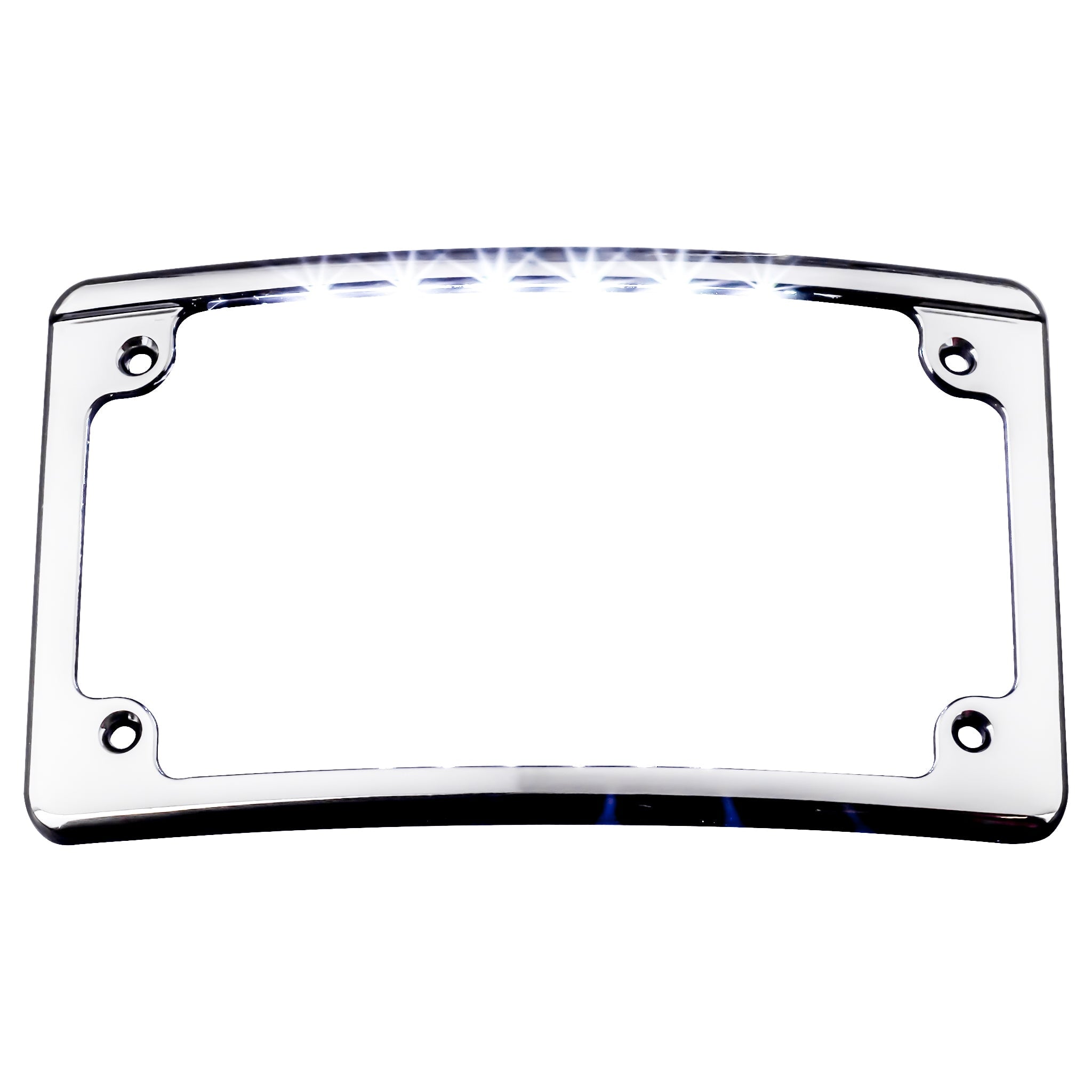 Eagle Lights Curved LED License Plate Light for 2006-2023 Harley Davidson Motorcycles - Bright & Durable Backlit Plate for Night Riding & Safety