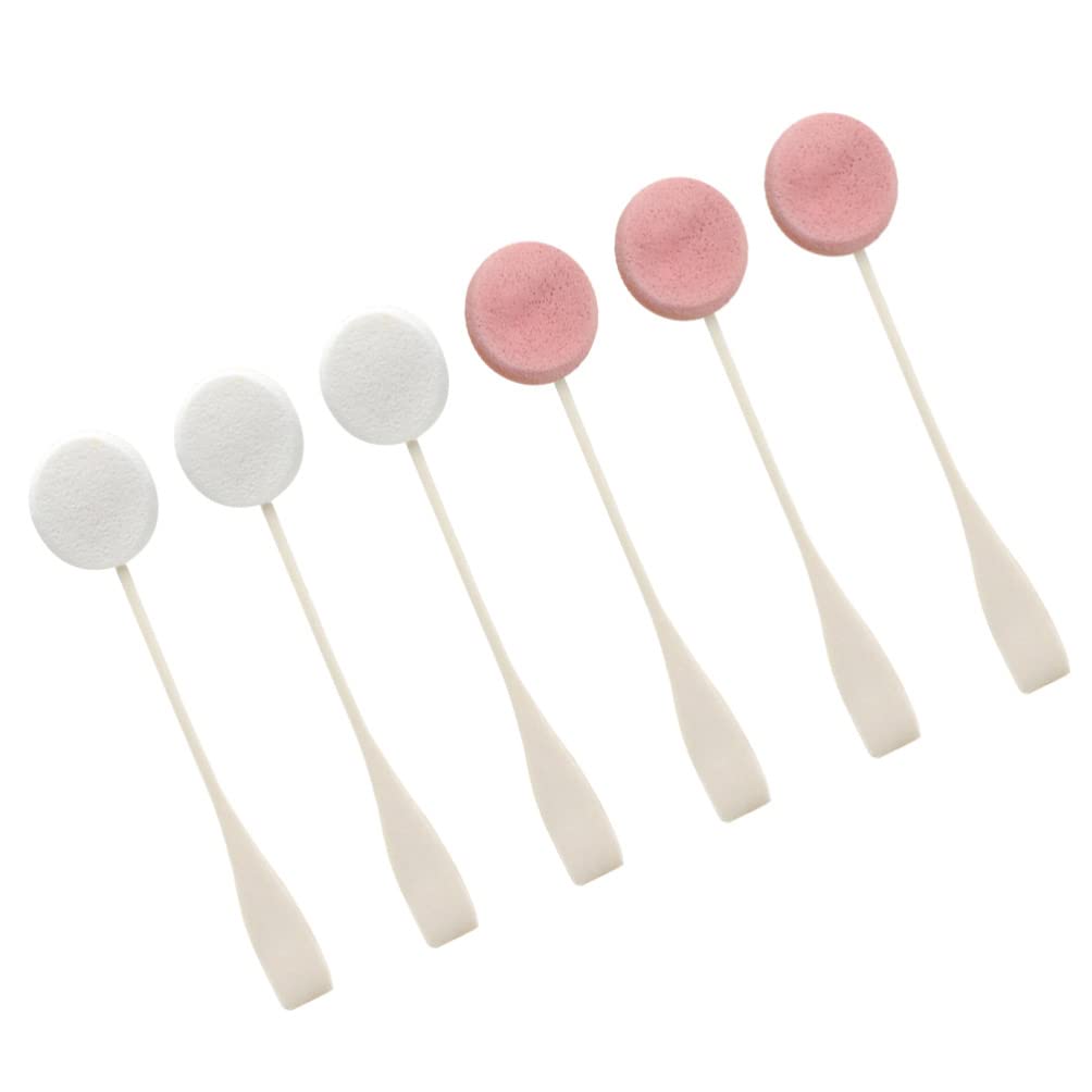 Artibetter 6Pcs Makeup Sponge Set with Handle - for Liquid Foundation & Concealer Application - Perfect for Daily Makeup & Travel