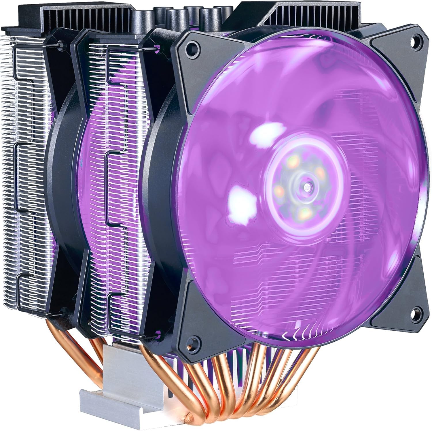 Cooler Master MA620P Dual Tower CPU Air Cooler - High Performance Cooling for Gaming PC, Workstation & Overclocking