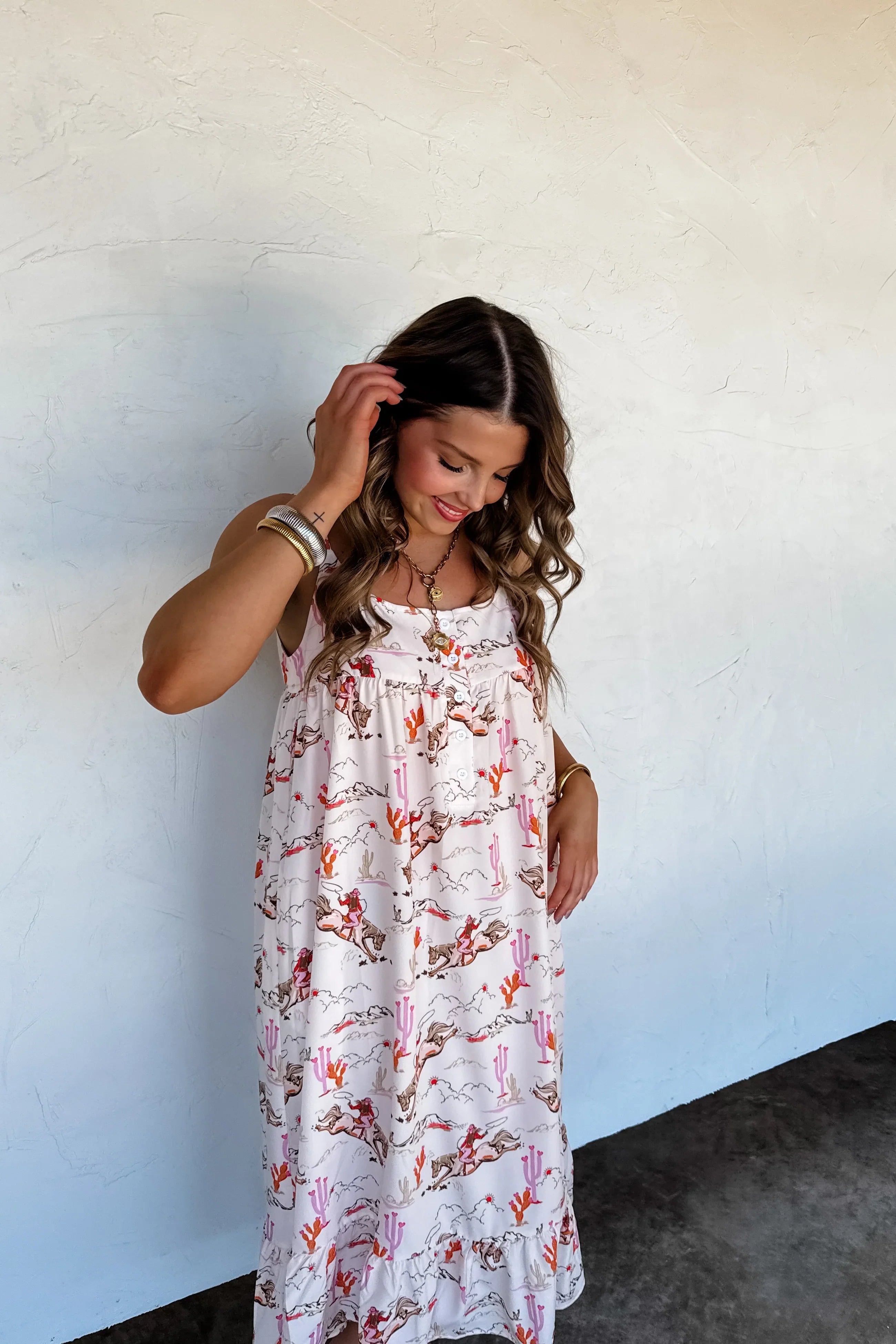 PREORDER: Back Home Sleep Dress - Soft & Comfortable Nightgown for Women | Perfect for Relaxing at Home, Lounging & Sleeping