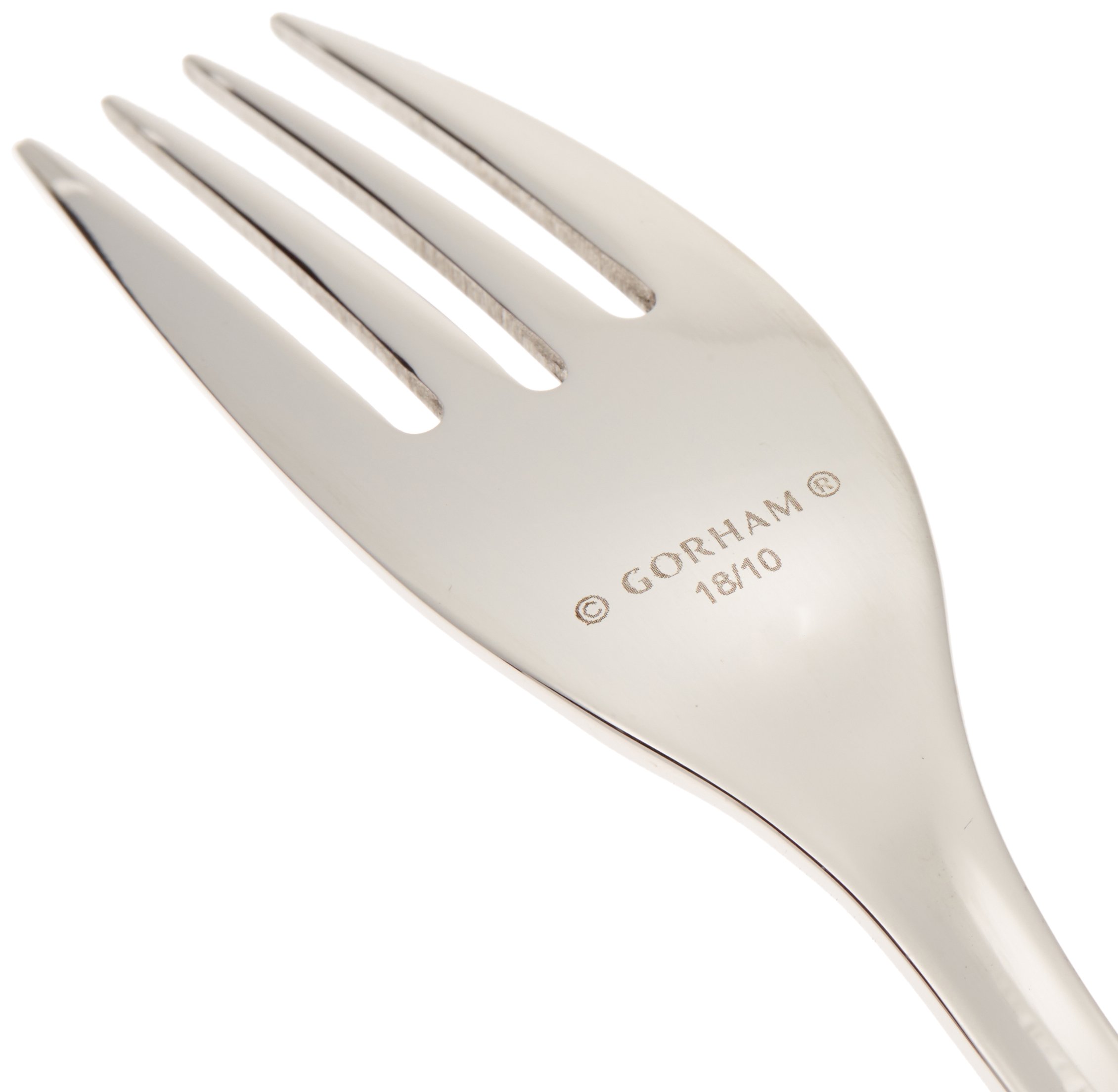 Gorham 871430 Biscayne 65-Piece Stainless Steel Flatware Set, Silverware for 12 - Elegant Dining Utensils for Restaurants, Weddings & Formal Dinner Parties