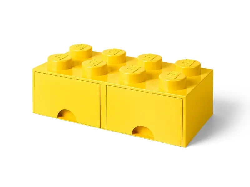 Best Lego 8-Drawer Storage Organizer for Kids - Toy Brick Organizer with Removable Dividers - Perfect for Playrooms, Classrooms & Home Organization