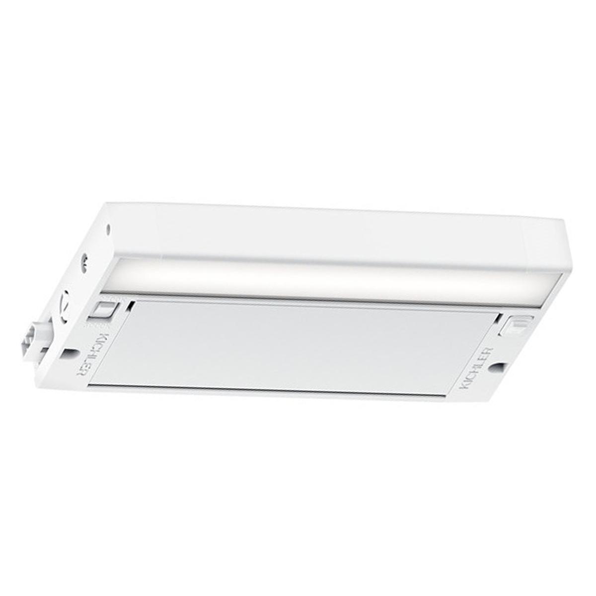12 Inch 120V LED Under Cabinet Lighting - 6U Series, 2700K/3000K Warm White, Dimmable Kitchen Task Light for Countertops, Pantry & Workspaces