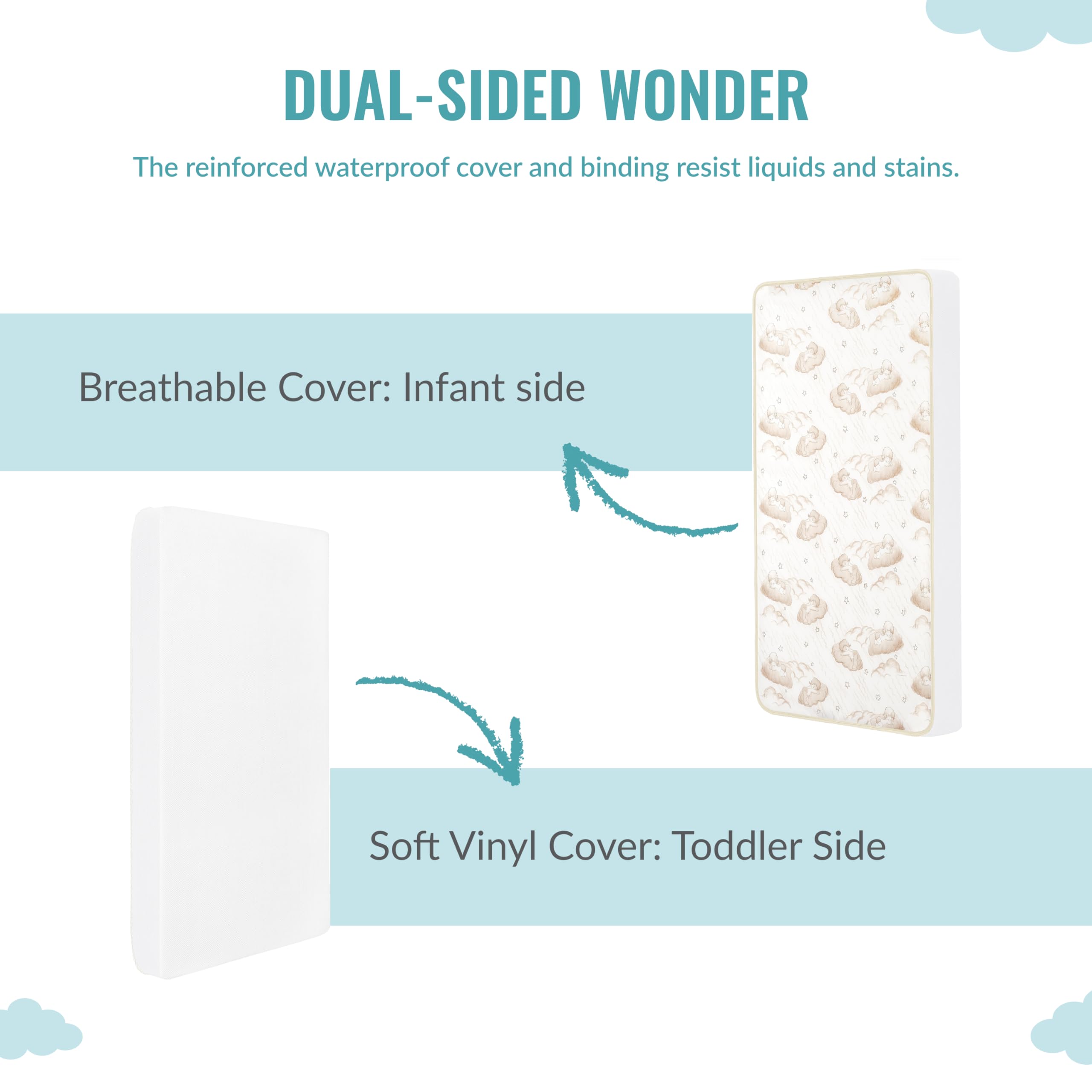 Dream On Me Carson Classic 3-in-1 Convertible Crib with Twilight 5