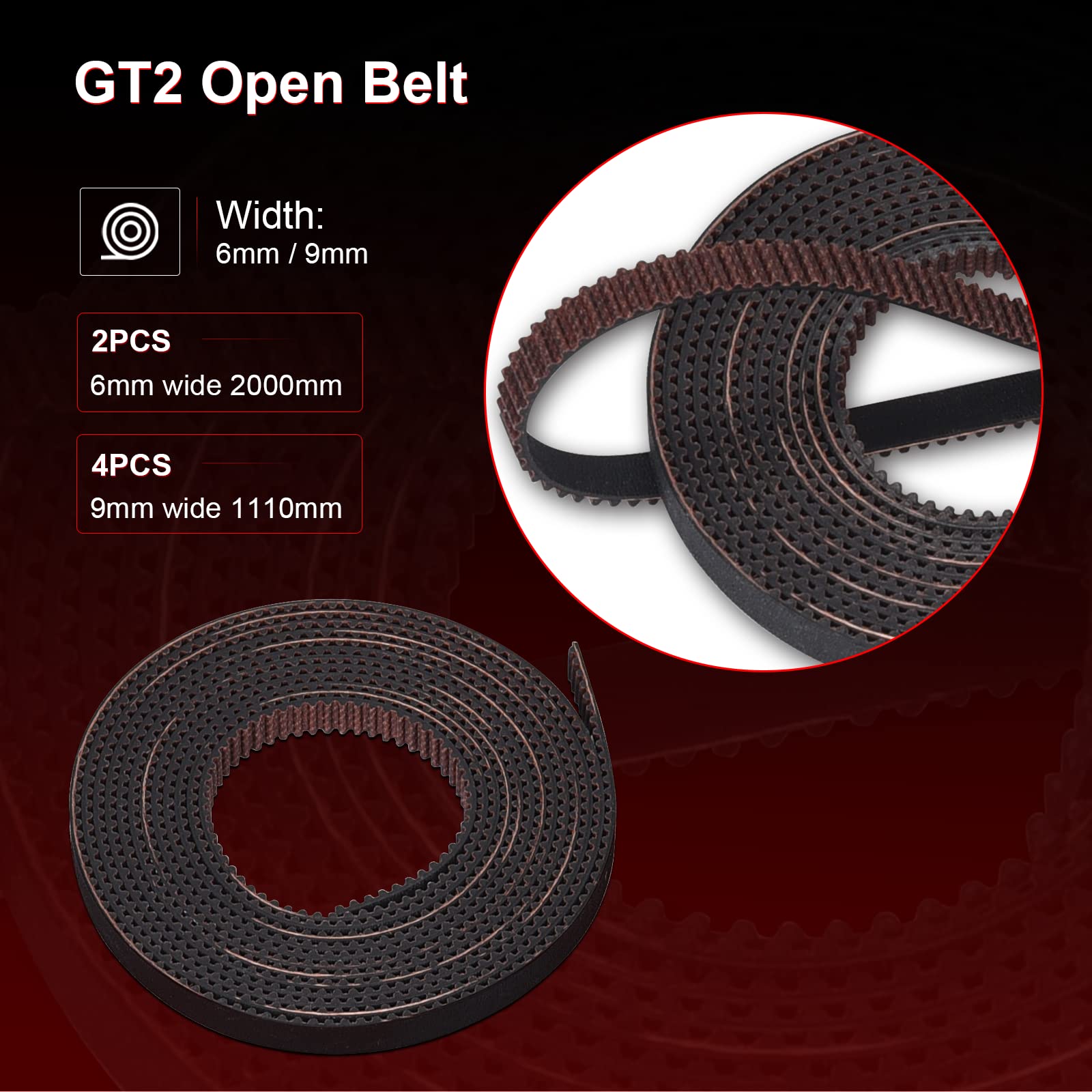Voron 2.4 Full Motion Kit - GT2 Open Belt, MGN9H 400mm Linear Rail, GT2 Pulley 16T/20T/80T with Bearings - Premium 3D Printer Upgrade Accessories for Voron 2.4 Kit - Perfect for High-Speed Printing & Precision DIY Projects