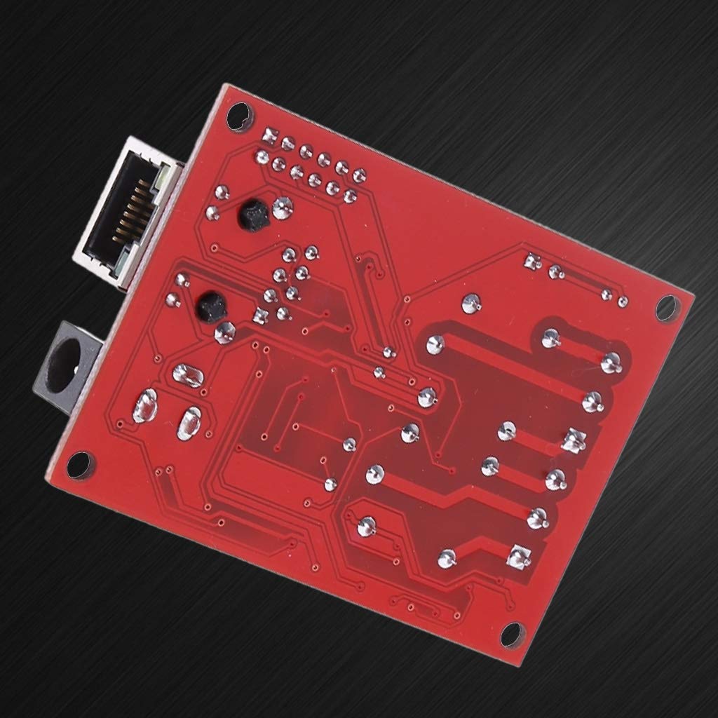 2-Way LAN Ethernet Relay Board with Delay Switch for Home Automation