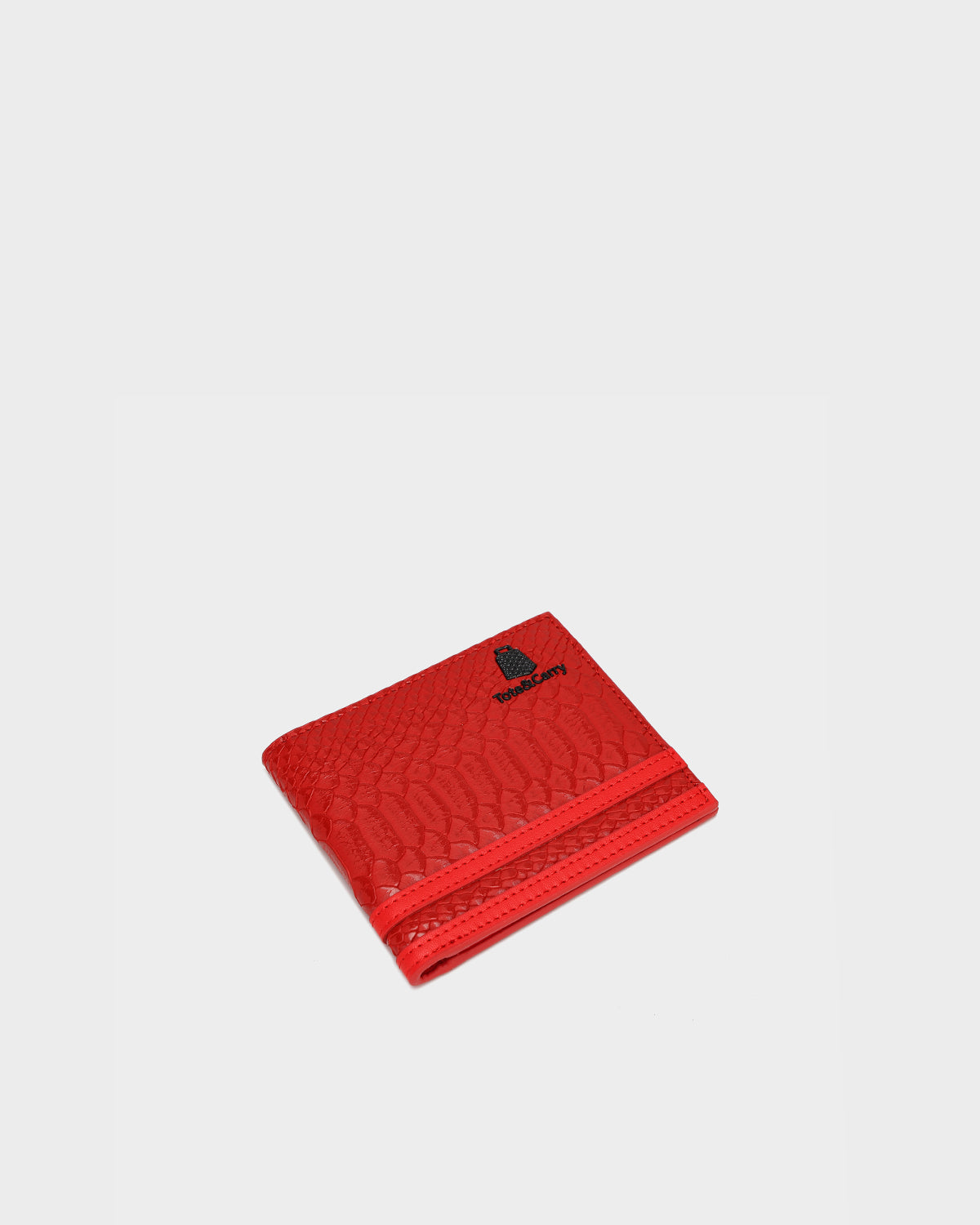 Apollo 1 Genuine Leather RFID Blocking Wallet for Men - Slim Bifold Credit Card Holder with Cash Pocket (Red) | Perfect for Everyday Carry, Travel & Business