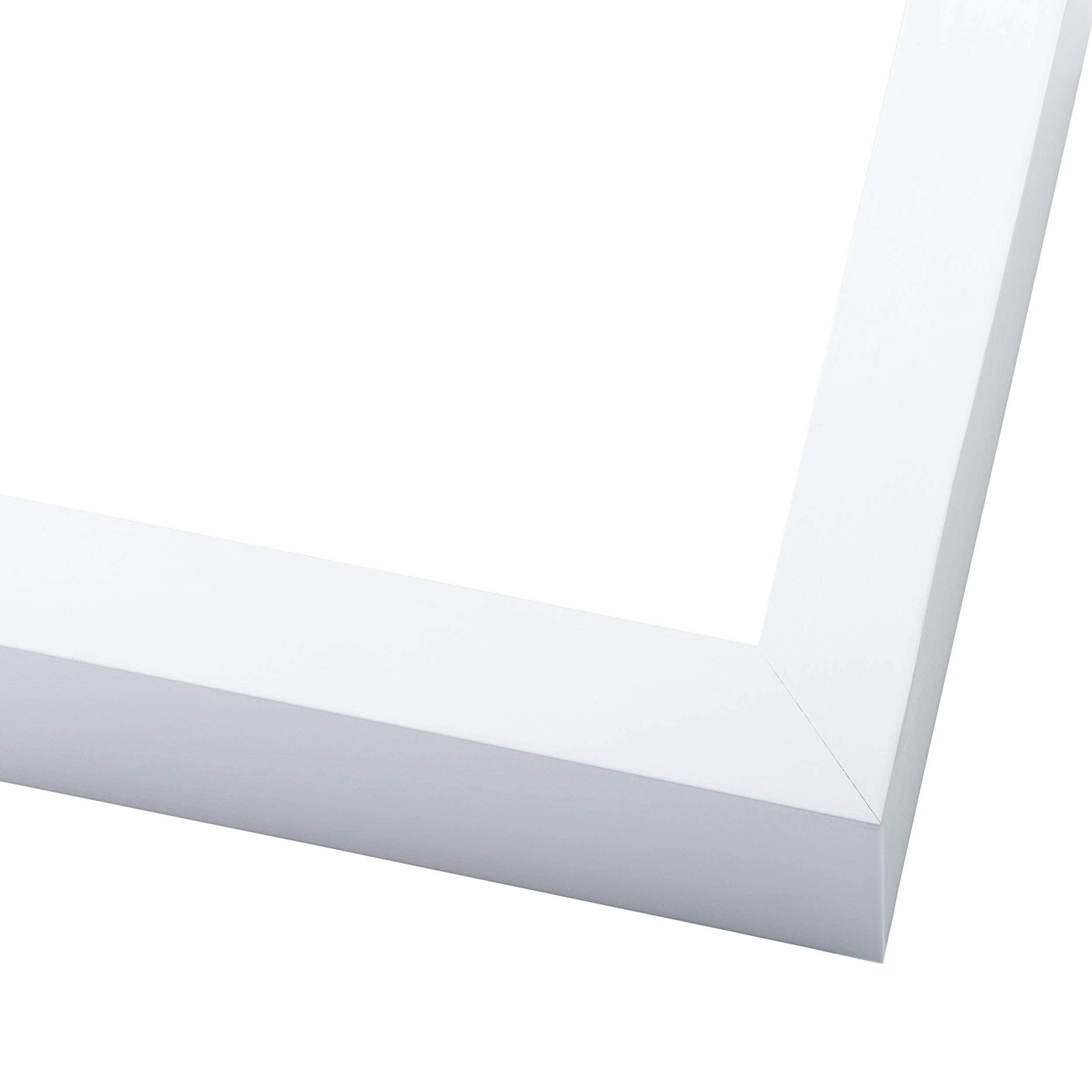 21x17 White Shadow Box Display Frame - 2 Inch Rabbet Depth & 1.25 Inch Moulding Width with Shatter-Resistant Acrylic, Foam Board Backing & Hanging Hardware - Perfect for Memorabilia, Artwork, and 3D Keepsake Display