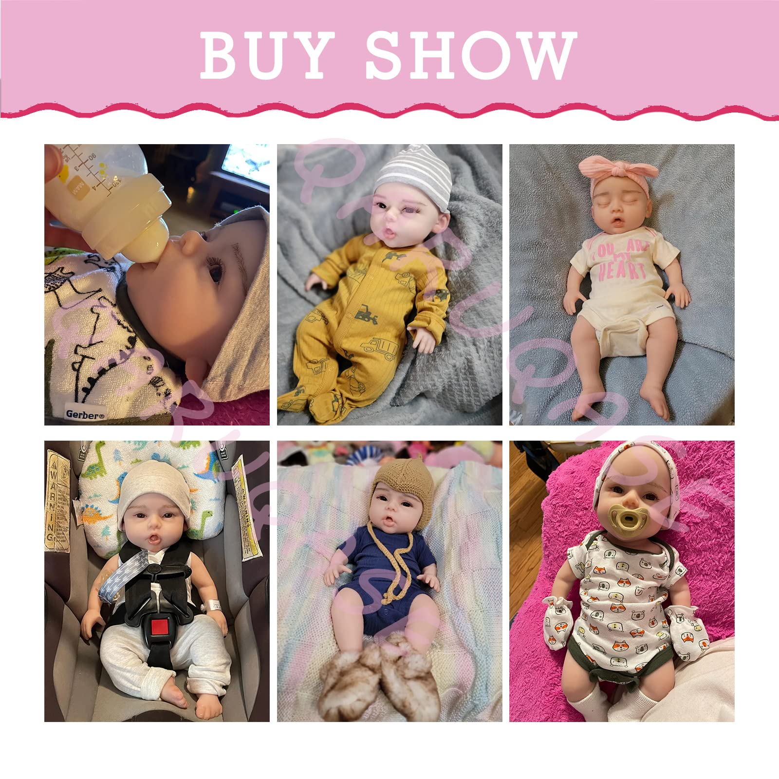 19 Inch Realistic Silicone Reborn Baby Doll - Lifelike Sleeping Girl with Soft Waterproof Body | Perfect for Collectors, Photography Props, and Therapy Use