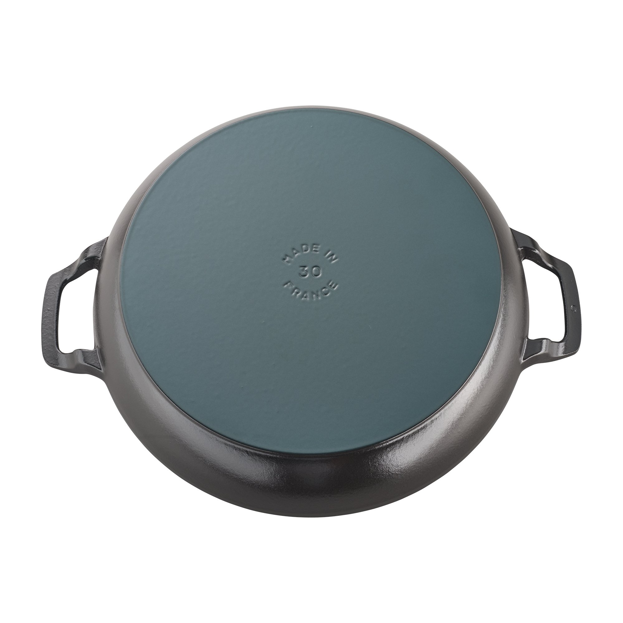 STAUB 3.5-Quart Matte Black Enameled Cast Iron Braiser with Glass Lid - Perfect for Slow Cooking, Roasting & Serving Dishes Family Style