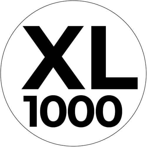 Black (X-large 1000)