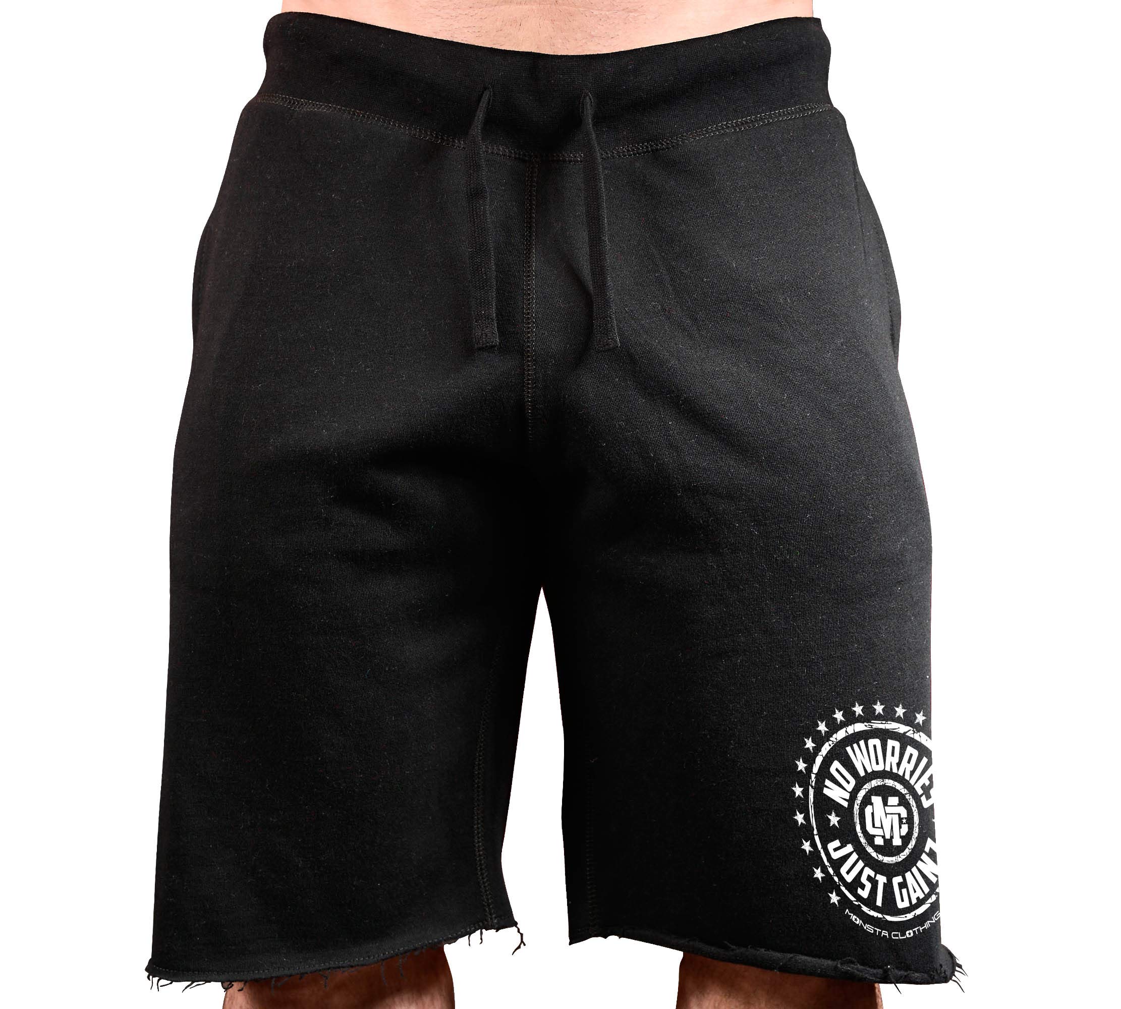 Men's Gym Workout Shorts - No Worries Just Gains - Breathable Sweat-Wicking Athletic Shorts for Running, Training & Fitness
