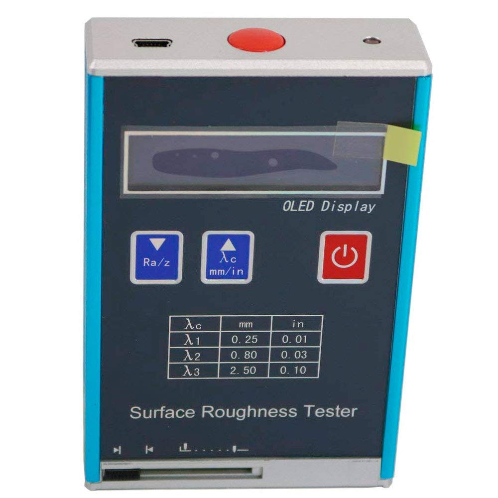 KR110 Digital Surface Roughness Tester - Portable Metal & Non-Metallic Material Surface Measurement Tool | Ideal for Quality Control in Manufacturing & Engineering