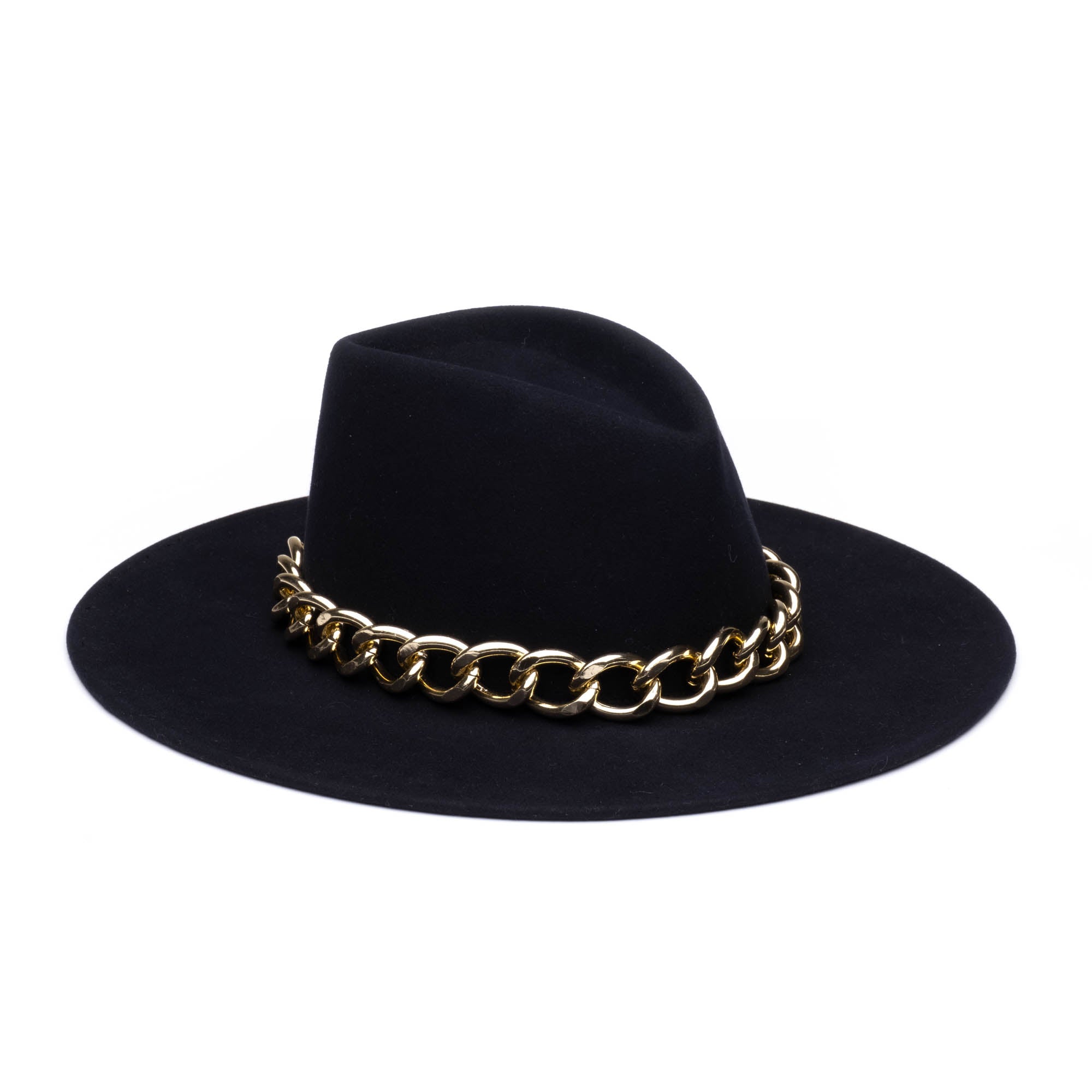 Harlowe Wool Felt Fedora Hat for Men & Women - Classic Vintage Style Wide Brim Fedora - Perfect for Outdoor, Casual Wear, and Special Occasions
