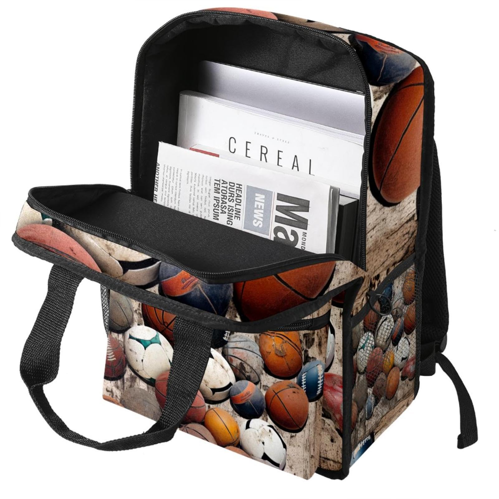 Best Travel & Work Backpack for Men & Women - Durable Sports Backpack for Basketball, Football, Baseball - Perfect for Commuting, Gym, School & Outdoor Adventures