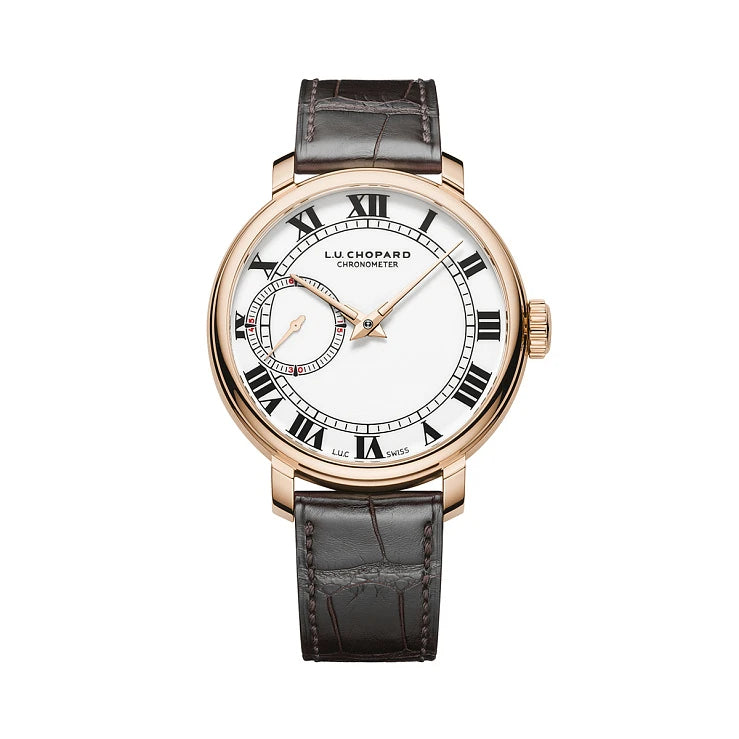 Chopard L.U.C Heritage 1963 Rose Gold Men's Luxury Watch - Perfect for Formal Events, Business Meetings & Special Occasions