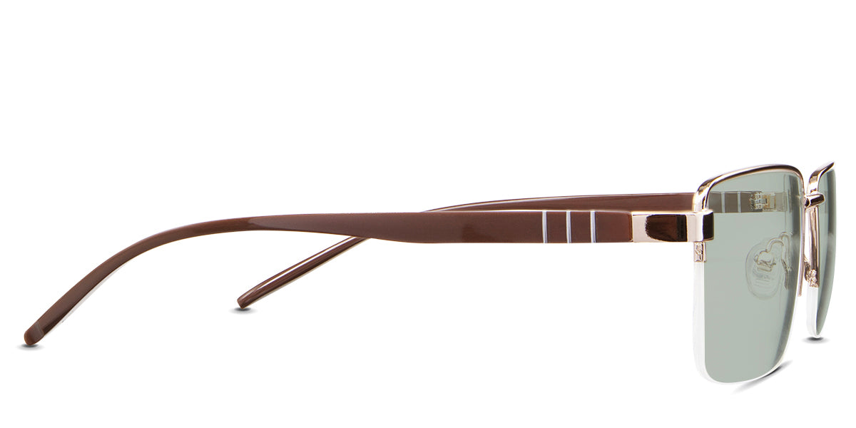 Elm Men's Prescription Tinted Glasses - Stylish & UV Protection for Driving, Reading & Outdoor Activities