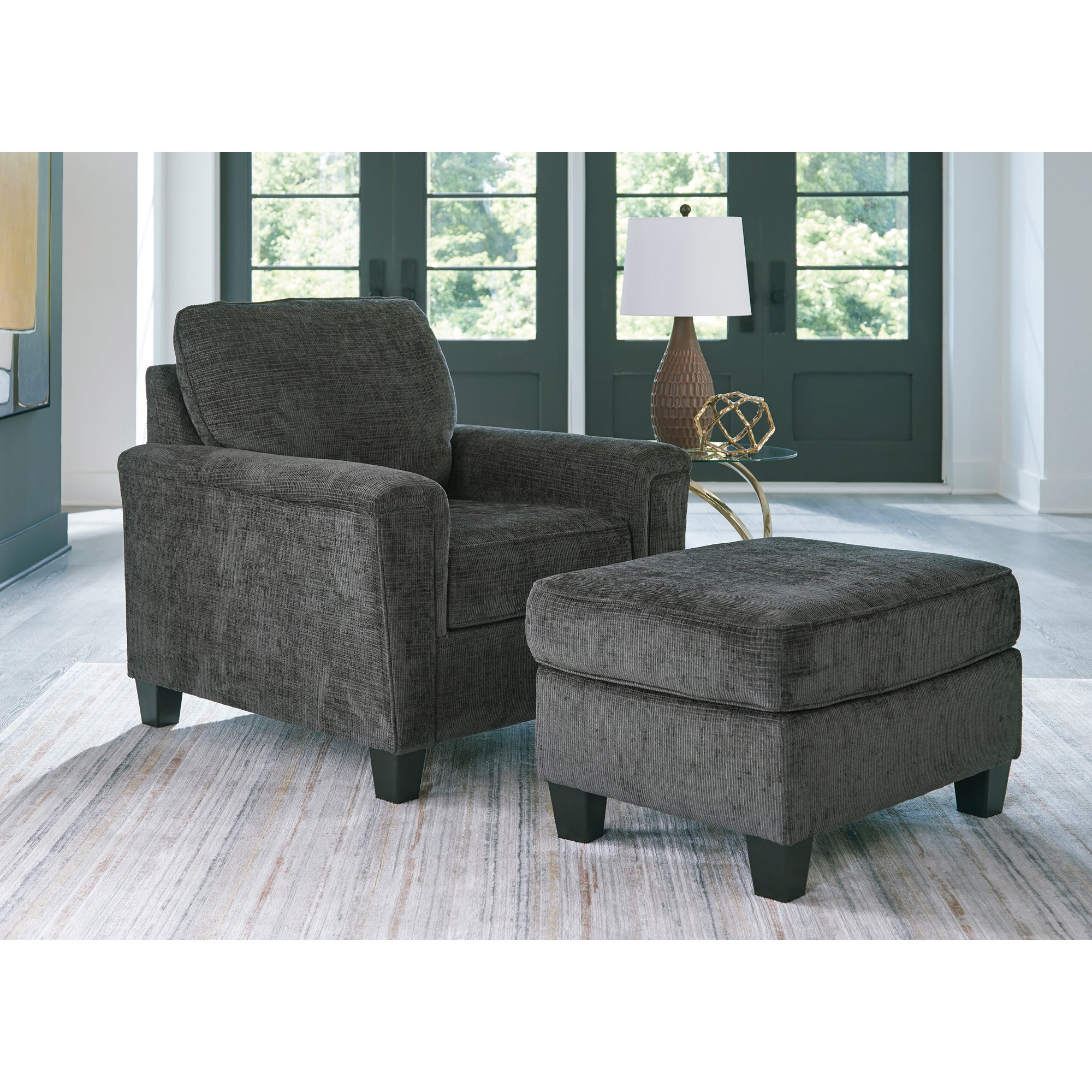 Erinslane Storage Ottoman with Tufted Top - Versatile Footrest, Extra Seating & Hidden Storage - Perfect for Living Room, Bedroom & Home Decor
