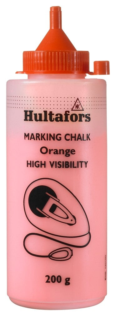 Hultafors High Visibility Chalk Line Refill - Bright Blue Chalk Powder for Construction, Carpentry & DIY Marking - Perfect for Outdoor and Indoor Use