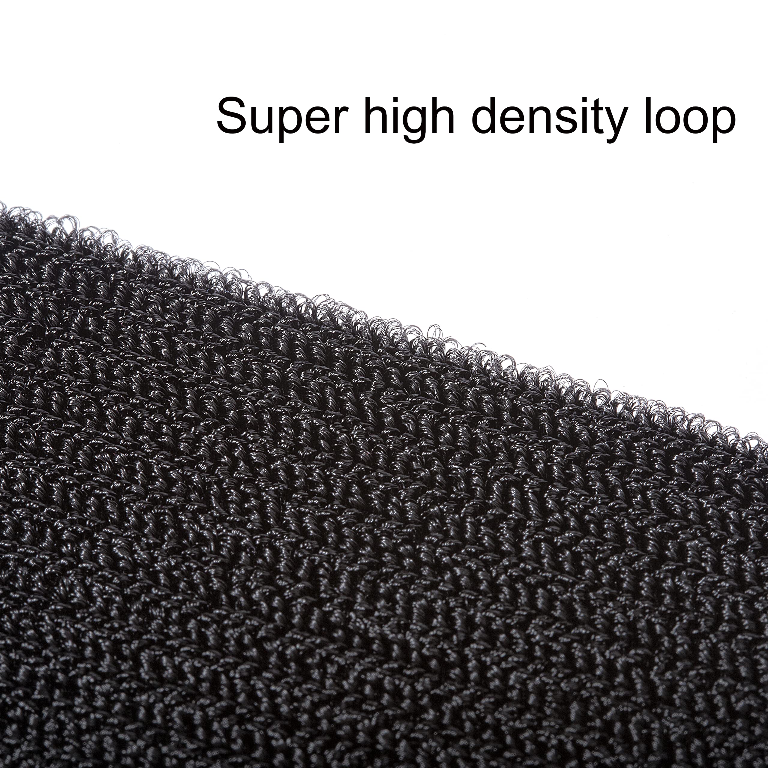 10-Pack 1in x 4in Hook and Loop Tape - Heavy Duty Self-Adhesive Fastener with Strong Hold for Mounting, Carpet, DIY Projects - Perfect for Home Organization, Crafting, and Securing Items