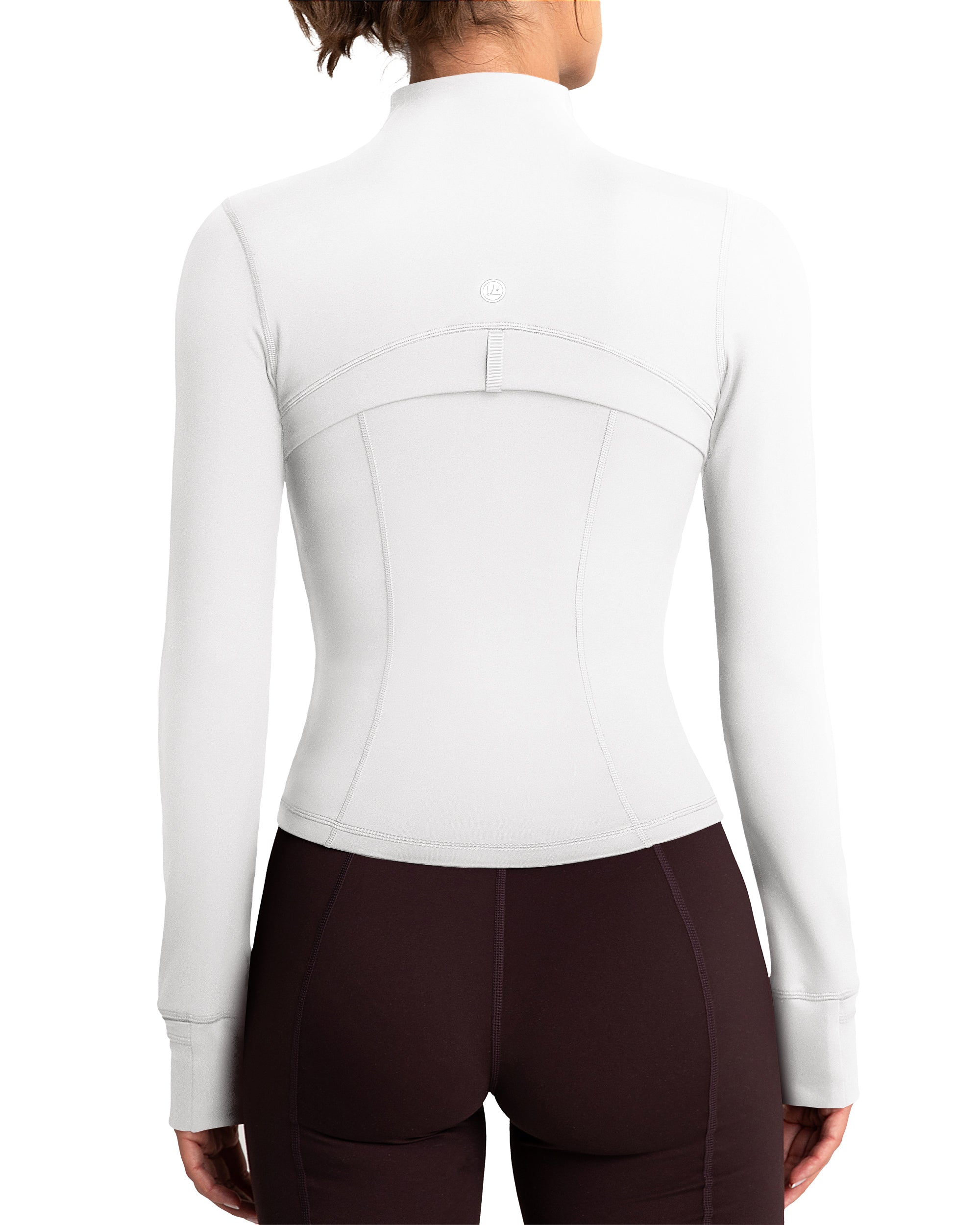 Lightweight Cropped Running Jackets for Women - Breathable & Stretchable Workout Tops - Perfect for Jogging, Gym & Outdoor Activities