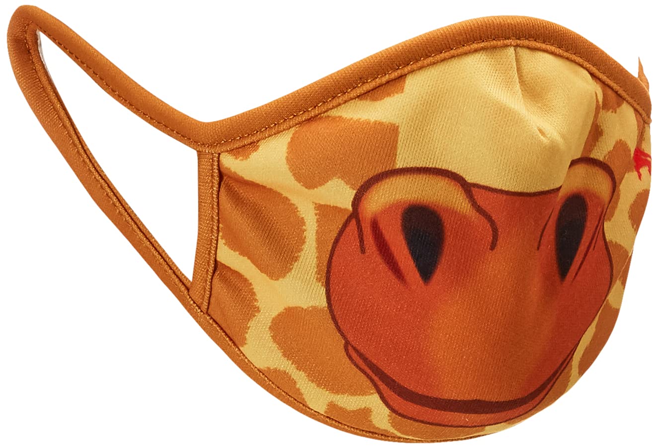 Wild Republic Wild Smiles Reusable Washable Half Face Mask - Comfortable & Breathable for Outdoor Activities, Travel & Daily Protection