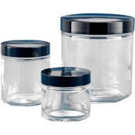 KIMBLE CHASE 5410870V-21 Clear Glass Straight-Sided Jars 240ML (8OZ) - Pack of 12 | Laboratory Storage, Sample Containers & Science Experiments