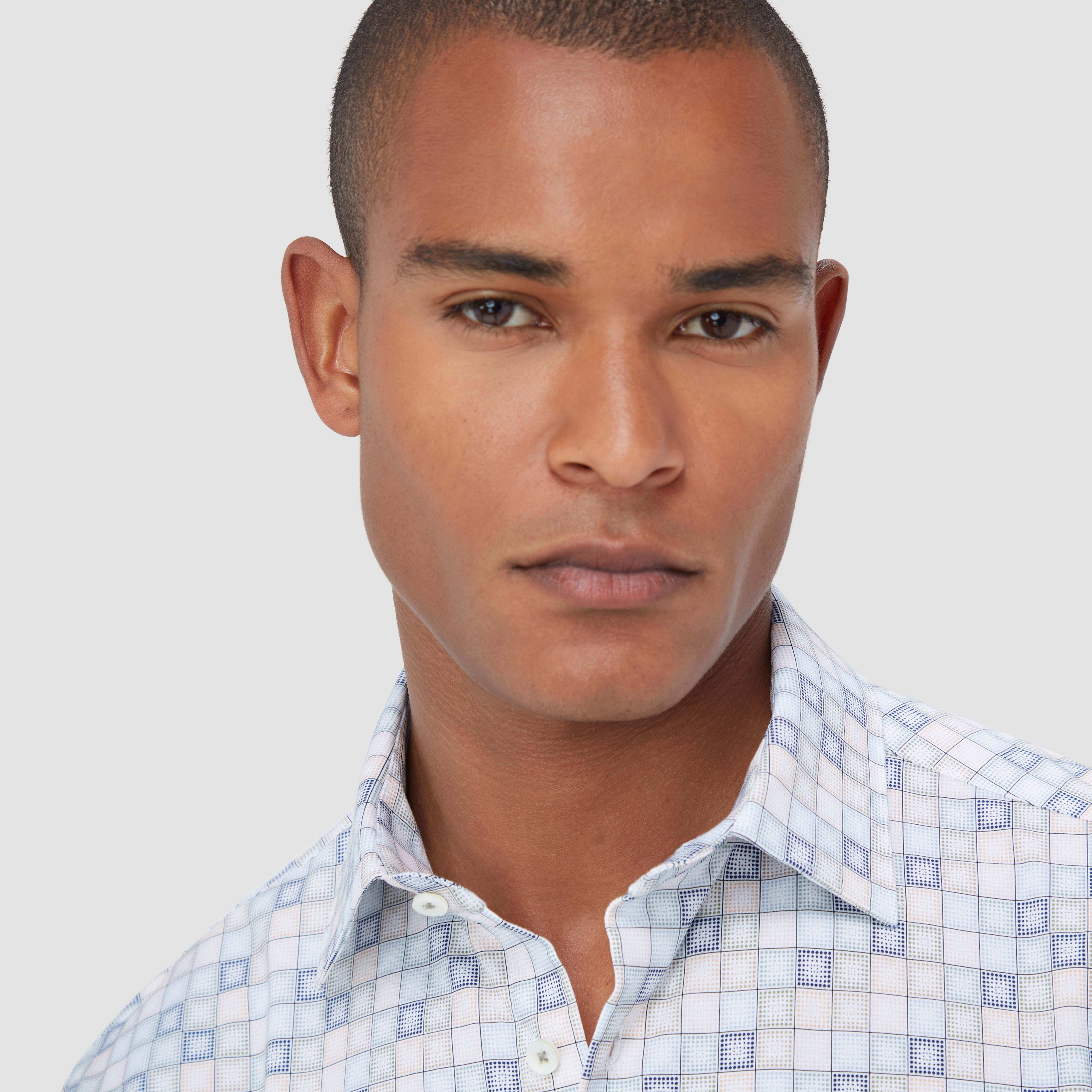 James Checkered Cotton Shirt for Men - Soft & Breathable Casual Button Down Shirt - Perfect for Office, Date Night & Outdoor Activities