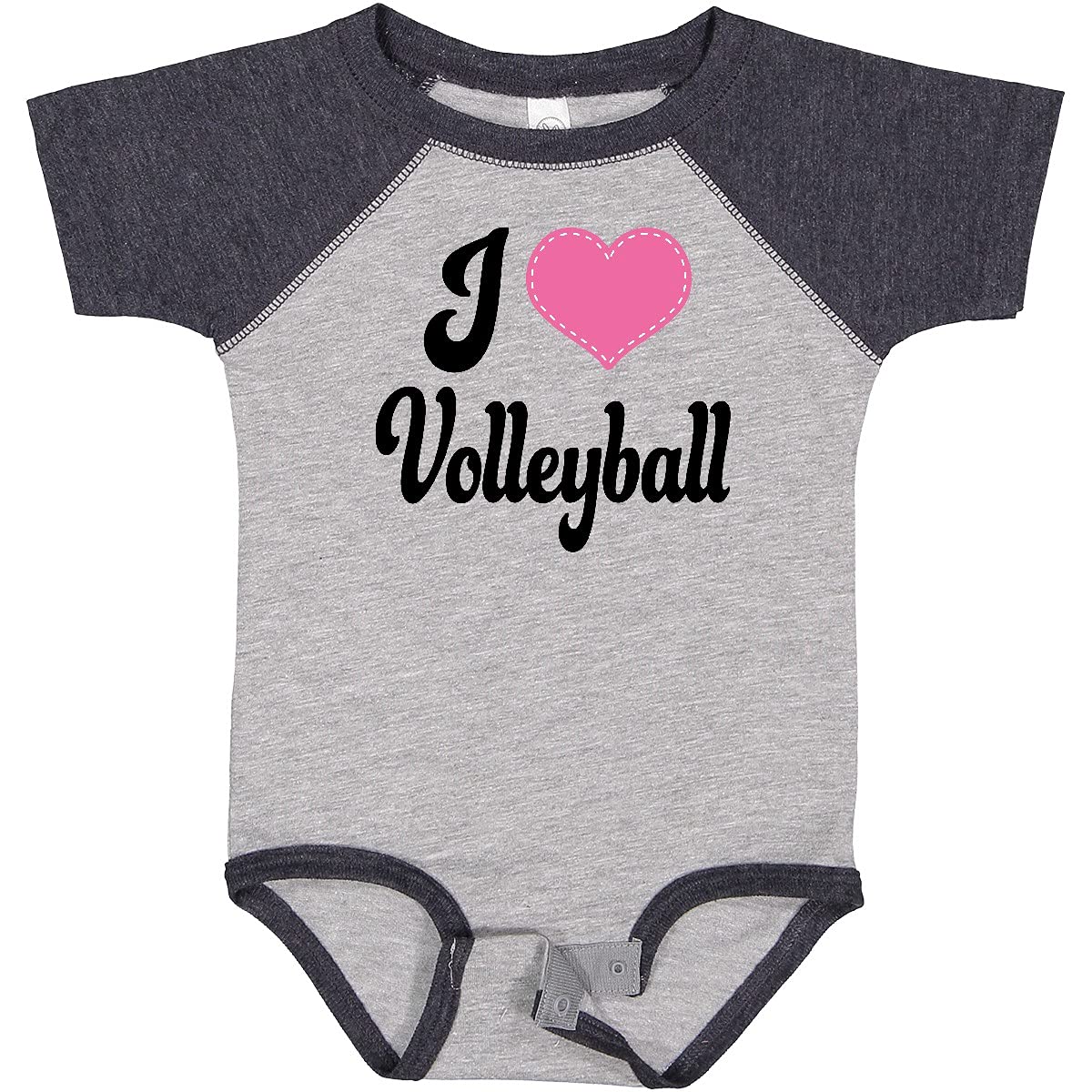 Inktastic Volleyball Baby Bodysuit - Cute Soft Cotton Onesie for Newborns & Infants - Perfect for Playtime, Sports Events & Family Photos