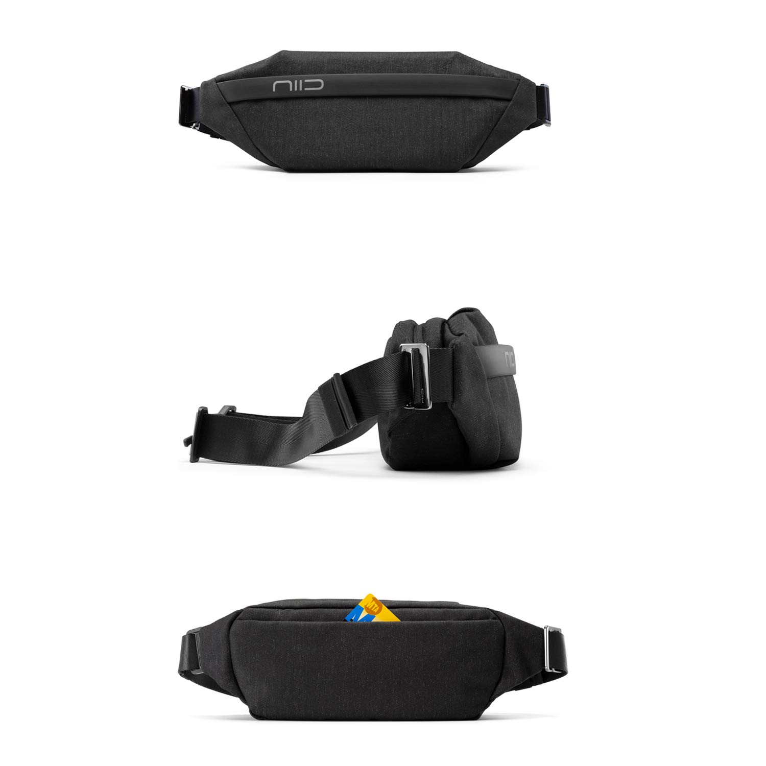 NIID Waterproof Sling Shoulder Bag - Crossbody Chest Pack for Men & Women - Lightweight Daypack for Hiking, Cycling, Travel & Outdoor Activities | Perfect for Gym, Commuting & Daily Use