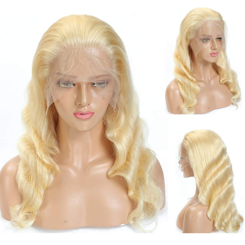 ITODAY 12A 613 Blonde Lace Front Wig - 13x4 HD Human Hair Brazilian Body Wave Wig for Black Women with Baby Hair | Pre-Plucked 200% Density (20 Inch) | Perfect for Daily Wear, Cosplay & Special Occasions