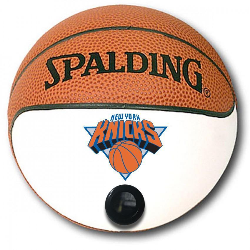 New York Knicks NBA Miniature Collectible Basketball with Picture - Perfect for Sports Memorabilia Display, Fan Gifts & Home Decor