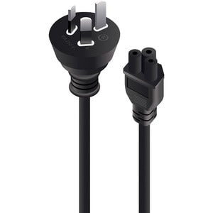 Alogic Standard Power Cord 230V AC 10A Black 1m for Power Supply - Perfect for Home Office, Computer & Electronics in Australia