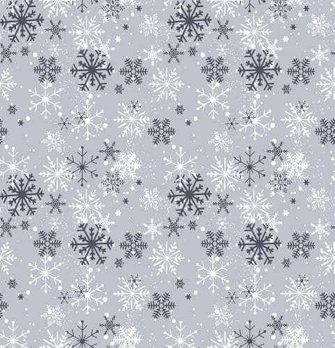Grey Snow Flake