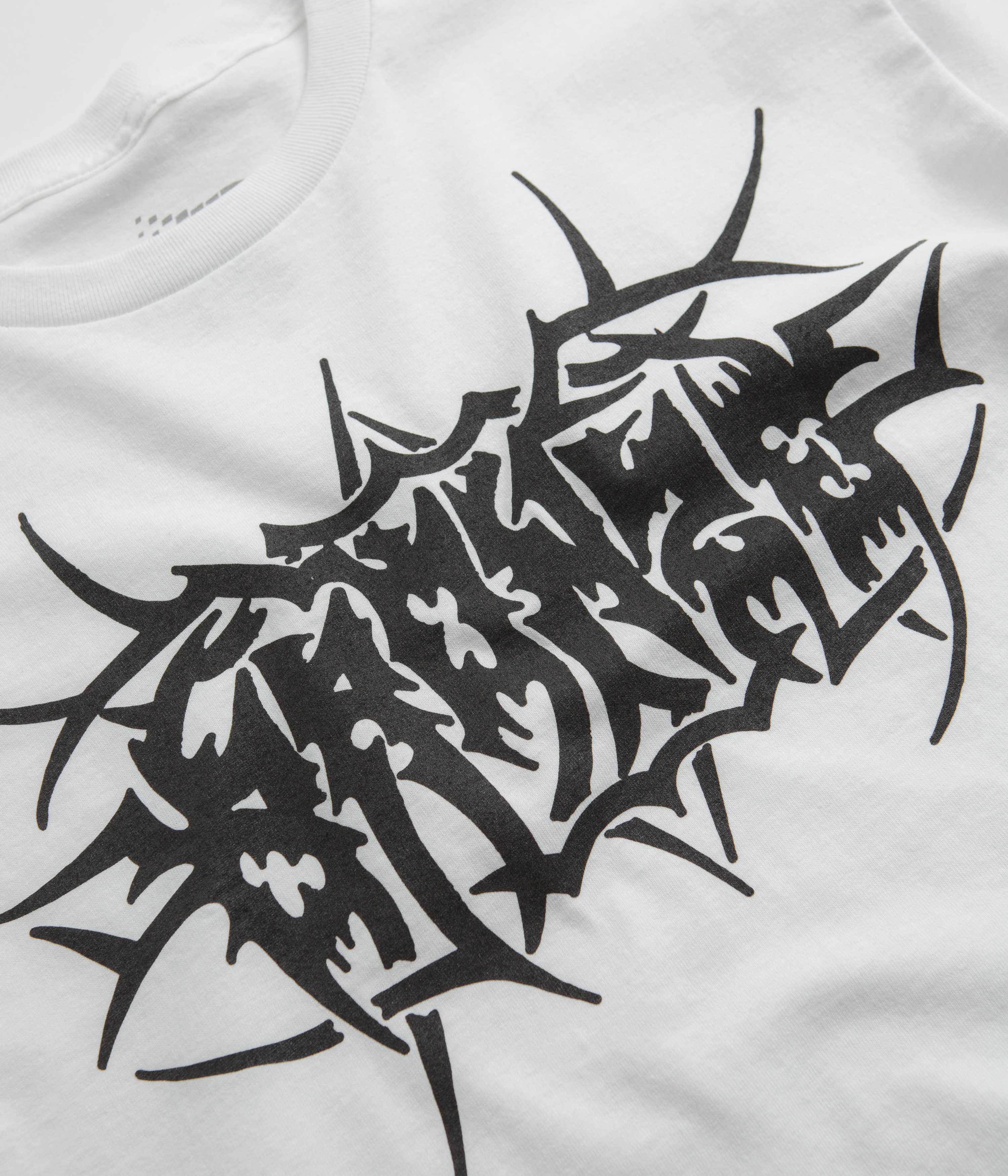 Bronze 56K Tribal Graphic T-Shirt for Men - White Cotton Crewneck Tee - Streetwear & Festival Fashion