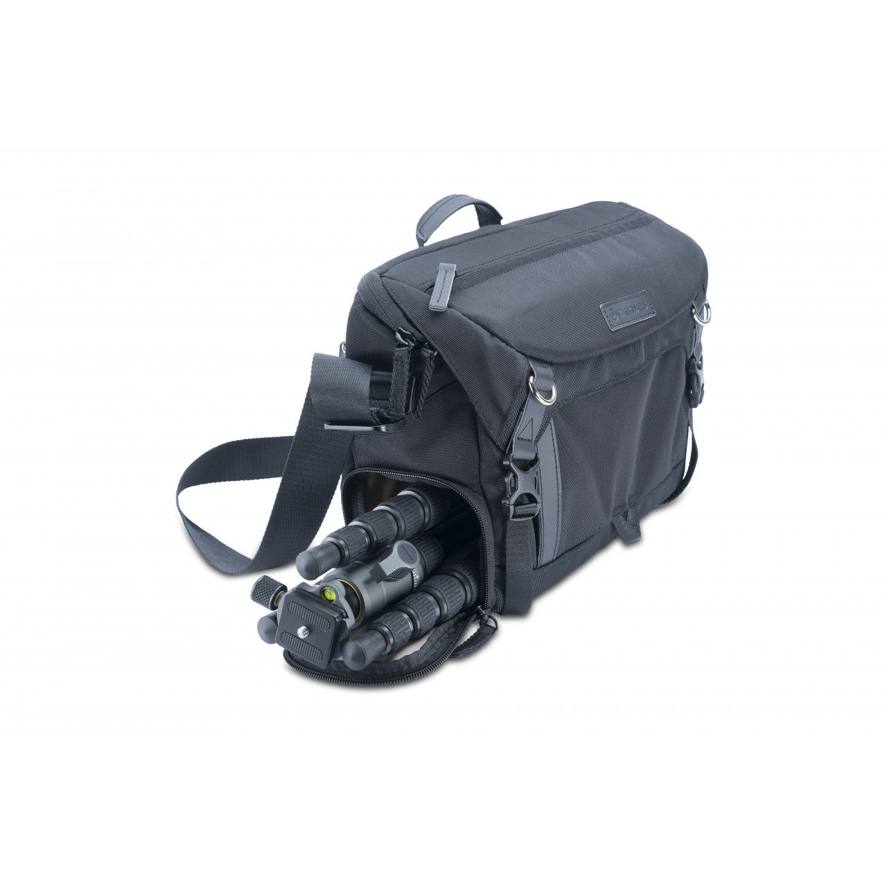 VEO GO 34M BK Professional Shoulder Camera Bag for DSLR & Mirrorless Cameras - Waterproof & Durable Black Photography Bag - Perfect for Travel, Hiking, and Outdoor Photography