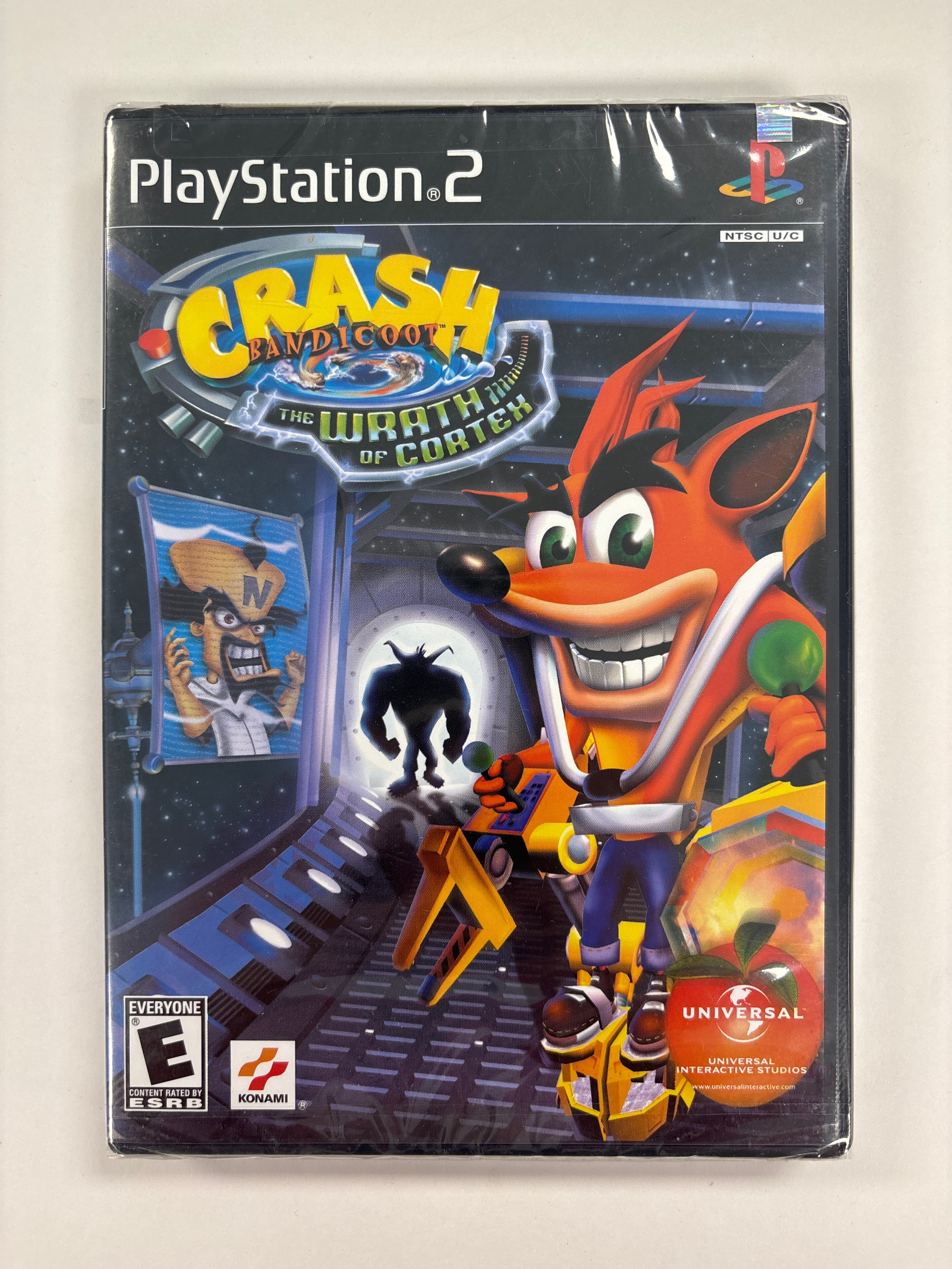 Brand New & Factory Sealed Crash Bandicoot: The Wrath of Cortex for PlayStation 2 - Classic Action-Adventure Game for Retro Gaming Enthusiasts