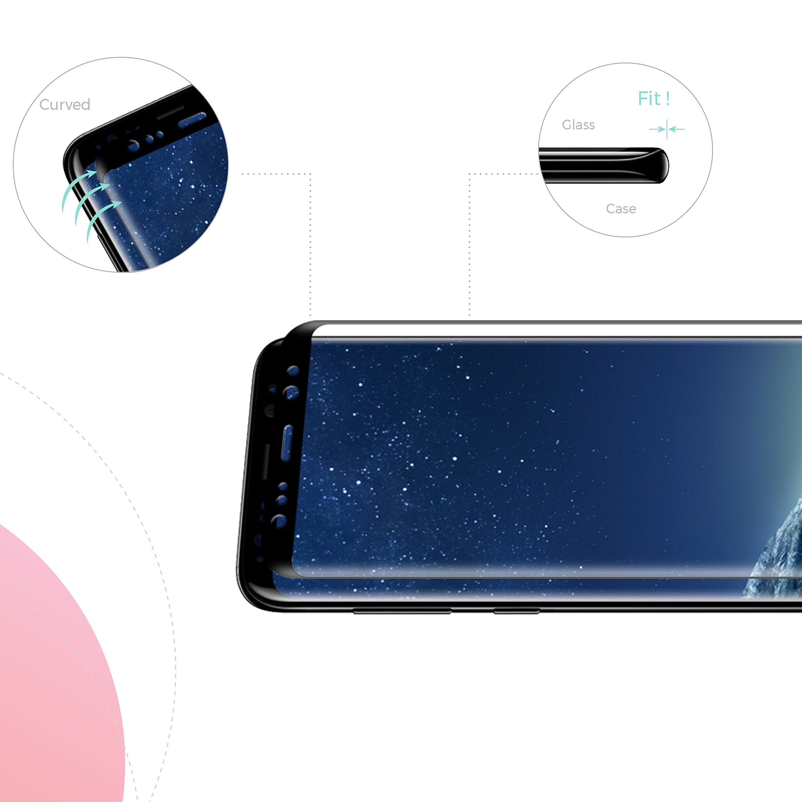 Premium Tempered Glass Screen Protector for Samsung Galaxy S21/S22/S23 - 9H Hardness, HD Clear, Anti-Scratch, Bubble-Free - Perfect for Work, Travel & Daily Protection