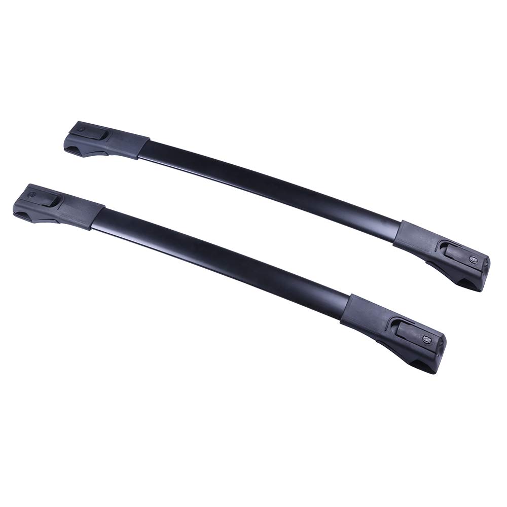 ALEGE Aluminum Roof Racks Cross Bars for Toyota RAV4 2013-2018 - Heavy Duty Black Roof Top Cargo Carrier Rails - Perfect for Camping, Road Trips & Outdoor Adventures