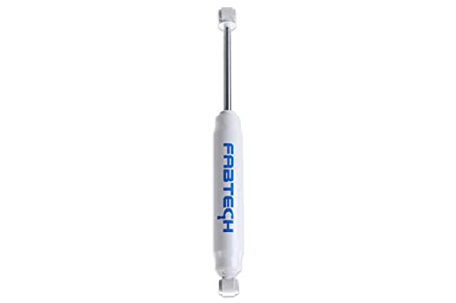 Fabtech FTS8025 Heavy-Duty Steering Stabilizer for Off-Road Trucks & Jeeps - Improves Handling & Control on Rough Terrain - Perfect for Rock Crawling, Overlanding & Trail Riding