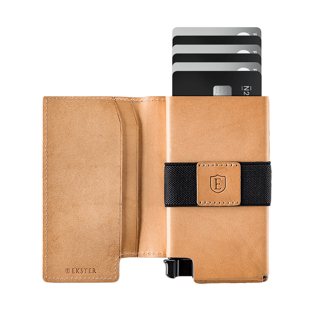 Ekster Premium RFID Blocking Wallet - Slim & Secure Metal Card Holder for Men & Women | Perfect for Travel, Business & Everyday Use