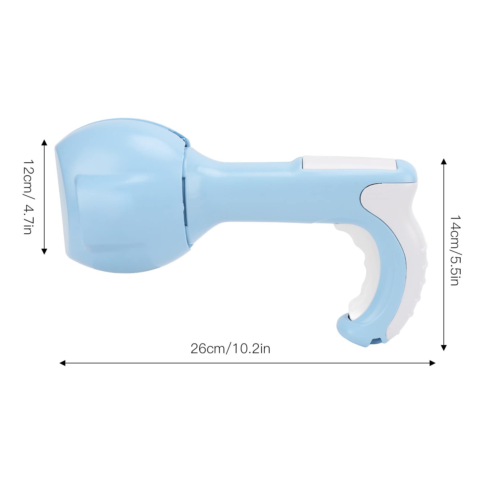 Portable Dog Poop Scooper - Ergonomic Pet Waste Cleaner for Easy Cleaning | Outdoor & Home Use