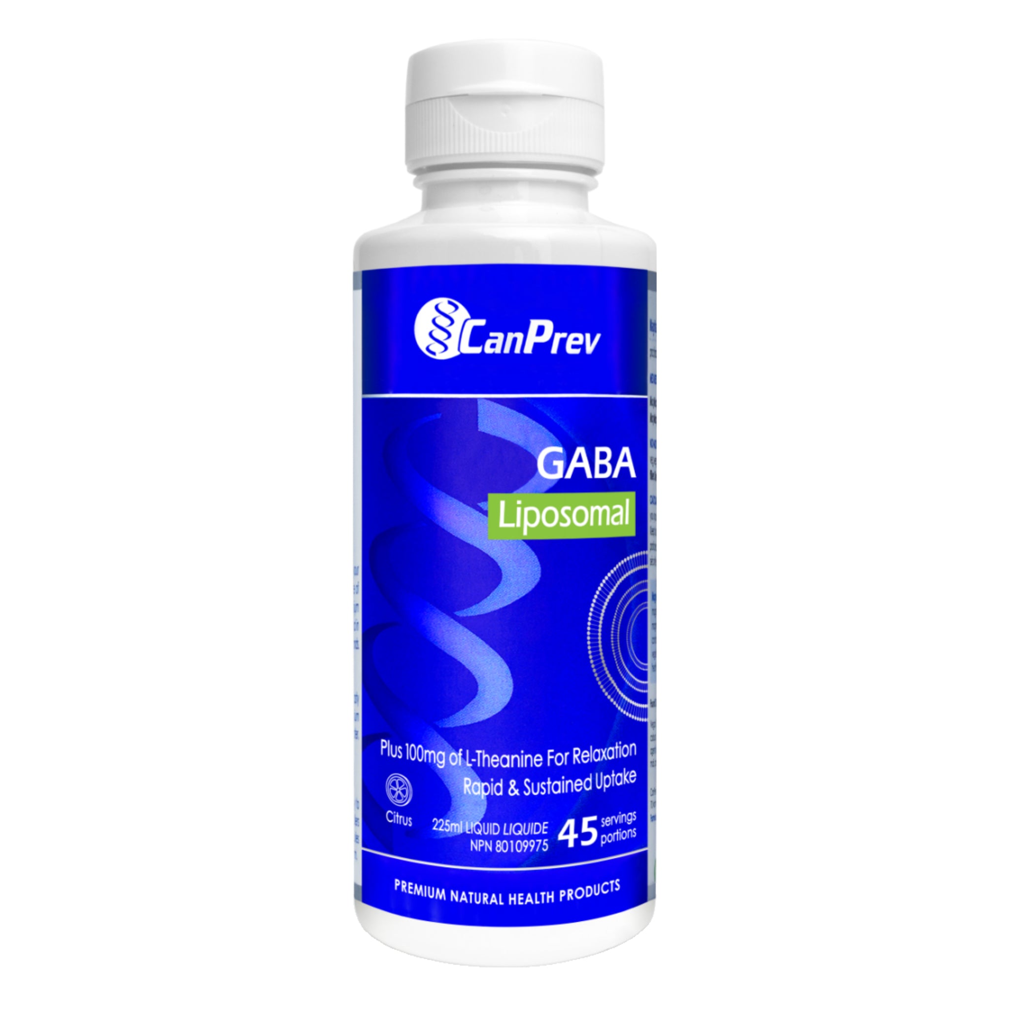Liposomal GABA Supplement for Stress Relief & Sleep Support - Citrus Flavor | Natural Anxiety & Mood Booster for Relaxation & Better Sleep