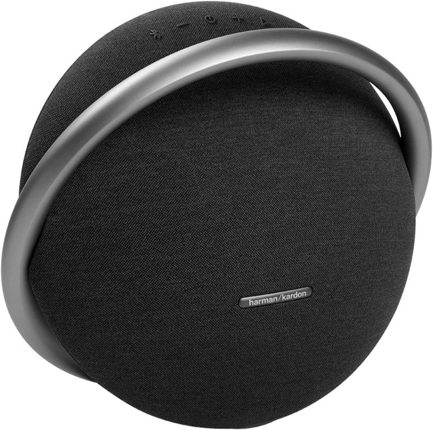 Harman Kardon Onyx Studio 7 IPX7 Waterproof Wireless Bluetooth Speaker - Premium Portable Sound System with Deep Bass (Black) - Perfect for Outdoor, Pool Party, Beach & Home Entertainment