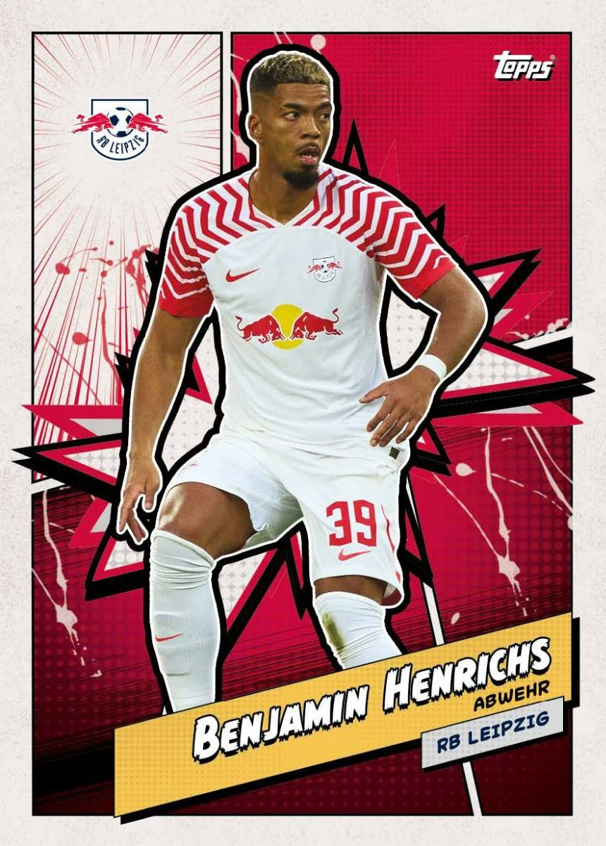 Topps RasenBallsport Leipzig Official 23/24 Fan Set - Authentic Soccer Collectibles for RB Leipzig Supporters - Perfect for Game Day, Fan Gifts & Memorabilia Display